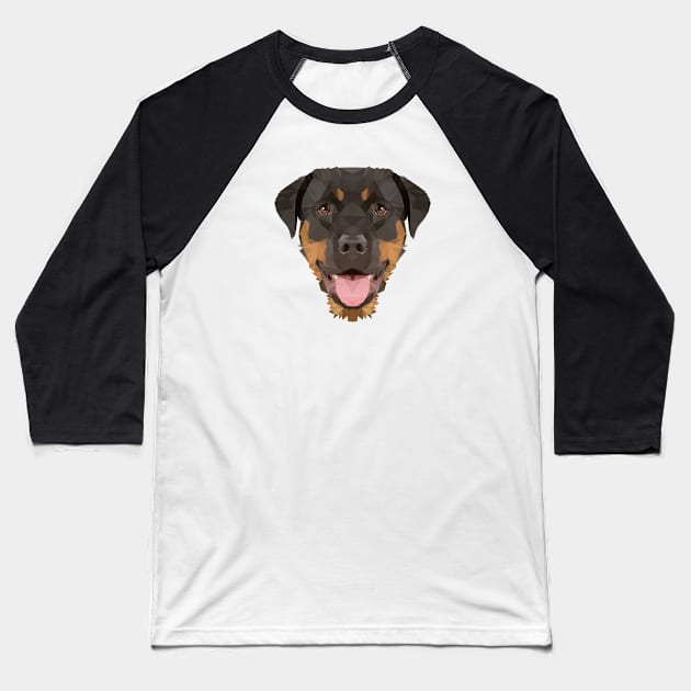 Rottweiler Baseball T-Shirt by arlingjd